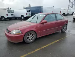 Salvage cars for sale at Hayward, CA auction: 1998 Honda Civic CX