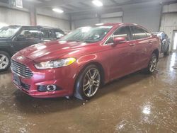 Salvage cars for sale at Elgin, IL auction: 2016 Ford Fusion Titanium