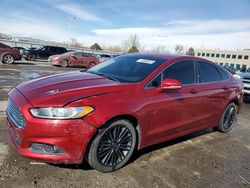 Salvage cars for sale at Littleton, CO auction: 2014 Ford Fusion SE