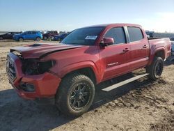 Salvage cars for sale at Houston, TX auction: 2017 Toyota Tacoma Double Cab