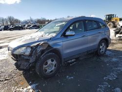 Salvage cars for sale at Duryea, PA auction: 2007 Honda CR-V LX