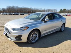 Salvage cars for sale at Conway, AR auction: 2019 Ford Fusion SE