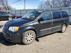 Salvage cars for sale at Moraine, OH auction: 2014 Chrysler Town & Country Touring