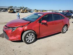 Salvage cars for sale at Harleyville, SC auction: 2020 Toyota Corolla LE