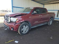 Toyota salvage cars for sale: 2010 Toyota Tundra Crewmax Limited