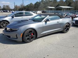 Salvage cars for sale at Savannah, GA auction: 2021 Chevrolet Camaro LZ