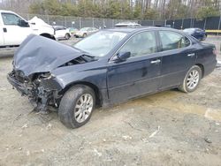 Salvage cars for sale at Waldorf, MD auction: 2004 Lexus ES 330