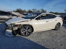 Salvage cars for sale at Riverview, FL auction: 2016 Nissan Maxima 3.5S