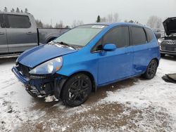 Salvage cars for sale at Bowmanville, ON auction: 2007 Honda FIT