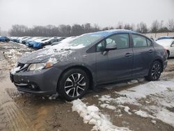 Honda salvage cars for sale: 2013 Honda Civic EXL