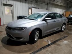 Salvage cars for sale at York Haven, PA auction: 2015 Chrysler 200 Limited