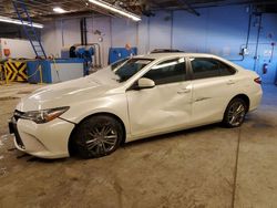 Salvage cars for sale at Wheeling, IL auction: 2016 Toyota Camry LE