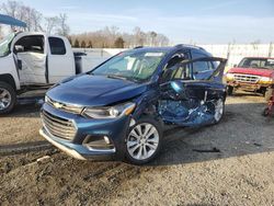 Salvage cars for sale at Spartanburg, SC auction: 2020 Chevrolet Trax Premier