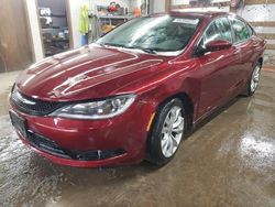 Salvage cars for sale at Pekin, IL auction: 2015 Chrysler 200 S