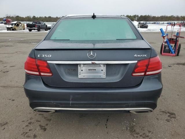 2014 Mercedes-Benz E 350 4matic