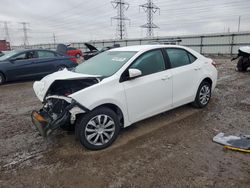 Salvage cars for sale at Elgin, IL auction: 2015 Toyota Corolla L