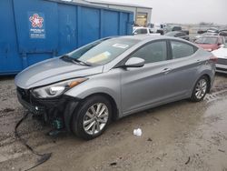 Salvage cars for sale at Earlington, KY auction: 2015 Hyundai Elantra SE