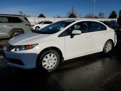 2015 Honda Civic LX en venta en Littleton, CO