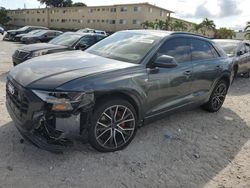 Audi q8 Vehiculos salvage en venta: 2021 Audi Q8 Premium Plus S-Line