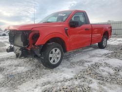 Salvage cars for sale at Wayland, MI auction: 2024 Ford F150 XL