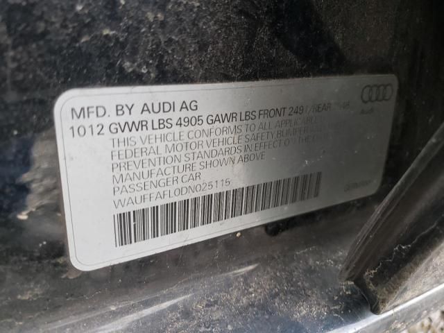 2013 Audi A4 Premium Plus