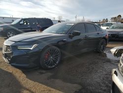 Salvage cars for sale at New Britain, CT auction: 2022 Acura TLX Type S