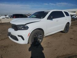 Salvage cars for sale at Brighton, CO auction: 2021 Dodge Durango GT