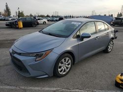 Salvage cars for sale from Copart Rancho Cucamonga, CA: 2021 Toyota Corolla LE