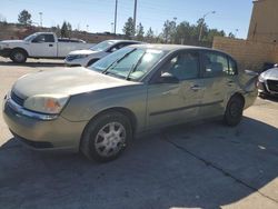 Chevrolet Vehiculos salvage en venta: 2005 Chevrolet Malibu