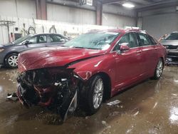 Salvage cars for sale from Copart Elgin, IL: 2016 Lincoln MKZ