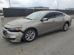 Salvage cars for sale at Orlando, FL auction: 2022 Chevrolet Malibu LT