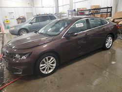 Salvage cars for sale at Wayland, MI auction: 2016 Chevrolet Malibu LT