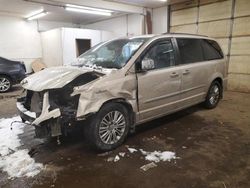 Salvage cars for sale at Ham Lake, MN auction: 2013 Chrysler Town & Country Touring L