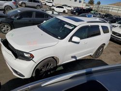 Salvage cars for sale at Albuquerque, NM auction: 2017 Dodge Durango GT