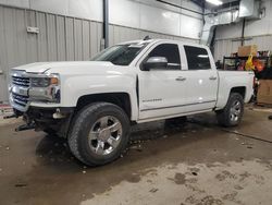 Chevrolet Silverado k1500 ltz salvage cars for sale: 2017 Chevrolet Silverado K1500 LTZ