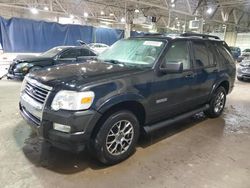 Salvage cars for sale at Woodhaven, MI auction: 2007 Ford Explorer XLT