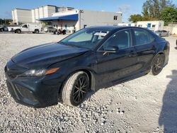 Salvage cars for sale at Opa Locka, FL auction: 2021 Toyota Camry SE