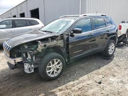 Salvage cars for sale at Jacksonville, FL auction: 2017 Jeep Cherokee Latitude