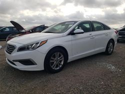 Salvage cars for sale at Houston, TX auction: 2017 Hyundai Sonata SE