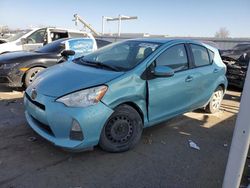 Salvage cars for sale at Kansas City, KS auction: 2013 Toyota Prius C