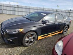 Salvage cars for sale at Antelope, CA auction: 2017 Ford Fusion Sport