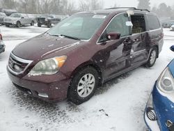 Honda salvage cars for sale: 2010 Honda Odyssey EXL