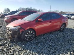 Salvage cars for sale at Mebane, NC auction: 2017 Toyota Corolla L