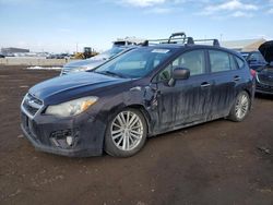 Salvage cars for sale at Brighton, CO auction: 2013 Subaru Impreza Limited