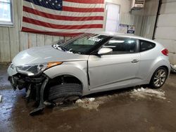 2017 Hyundai Veloster en venta en Lyman, ME