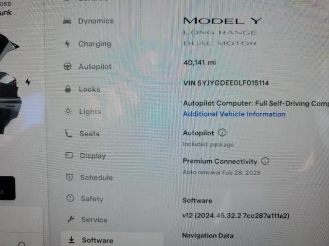 2020 Tesla Model Y