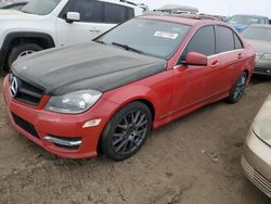 Salvage cars for sale at Brighton, CO auction: 2013 Mercedes-Benz C 250