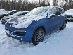 Salvage cars for sale from Copart Cookstown, ON: 2014 Porsche Cayenne