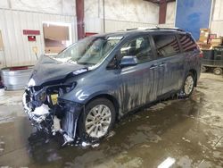 Salvage cars for sale at Helena, MT auction: 2015 Toyota Sienna XLE