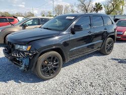 Salvage cars for sale at Riverview, FL auction: 2018 Jeep Grand Cherokee Laredo